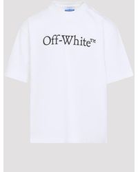 Off-White c/o Virgil Abloh - Big Bookish Skate Ss T-Shirt T-Shirt - Lyst
