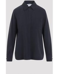 Max Mara - Siamese Washed Silk Shirt - Lyst
