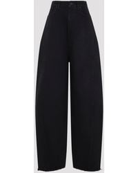 Balenciaga - High Waist Barrel Twisted Jeans - Lyst