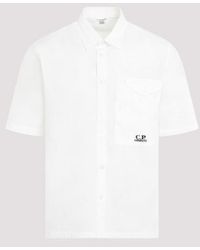 C.P. Company - Cp Copany Cotton Ss Shirt - Lyst
