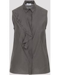 Peserico - Cotton And Silk Top - Lyst