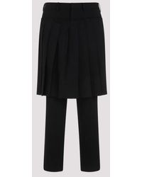 Undercover - Polyester Pants - Lyst