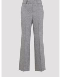 Peserico - Linen And Wool Pants - Lyst