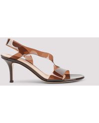 Gianvito Rossi - Pvc Metropolis Sandals - Lyst