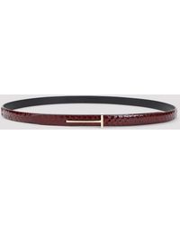 Tom Ford - Semi-Shine Printed Python Belt, 1.5Cm - Lyst