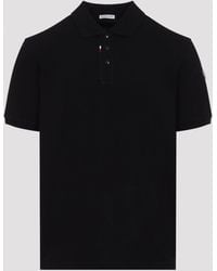 Moncler - Cotton Polo - Lyst