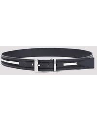 Bally - Grained Leather Belt - Lyst