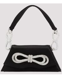 Mach & Mach - Samantha Double Bow Glitter Handbag Unica - Lyst