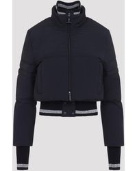 Thom Browne - Cropped Downfilled Front Zip Jacket - Lyst