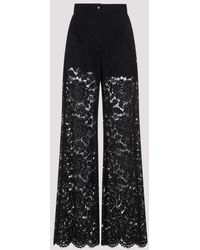 Dolce & Gabbana - Lace Pants - Lyst