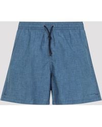 Canali - Polyester Swim Shorts - Lyst
