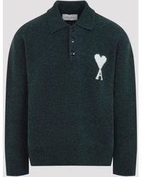 Ami Paris - Bottle Adc Alpaca Polo - Lyst