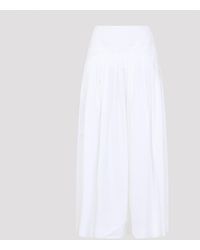 Lanvin - Basque Midi Skirt - Lyst