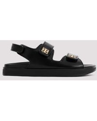 Givenchy - 4G Leather Sandals - Lyst
