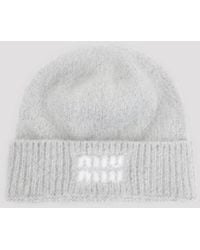 Miu Miu - Mohair Hat - Lyst