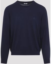 Etro - Wool Embroidered Sweater - Lyst