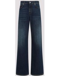 McQueen - Cotton Jeans - Lyst