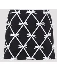 Moschino - Bow Mini Skirt - Lyst