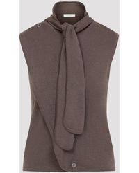 Lemaire - Asymmetrical Vest - Lyst