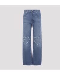 Moschino - Cotton Jeans - Lyst