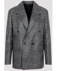 Bottega Veneta - Printed Leather Jacket For - Lyst