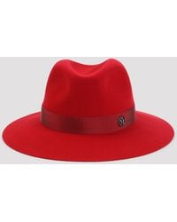 Maison Michel - Lipstick Henrietta Hat - Lyst