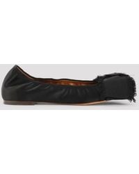 Lanvin - Bow Ballerinas - Lyst