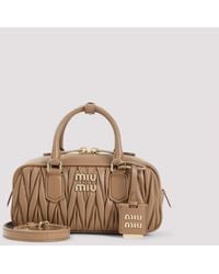 Miu Miu - Lamb Leather Handbag - Lyst