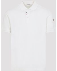 Moncler - Cotton Polo - Lyst