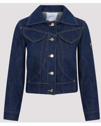 Patou - Blue Iconic Denim Shaped Jacket - Lyst