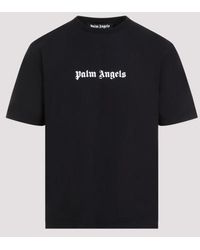 Palm Angels - Logo Slim T-shirt Tshirt - Lyst
