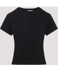 Agolde - Adine Shrunken Regenerative Cotton T-Shirt - Lyst