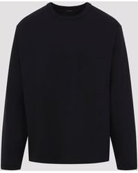 Lemaire - Long Sleeve Boxy T-Shirt - Lyst