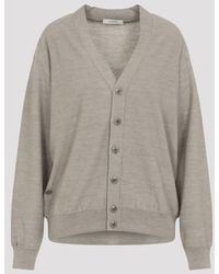 Lemaire - Relaxed Twisted Cardigan - Lyst