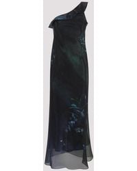 Giorgio Armani - One-Shoulder Long Dress - Lyst