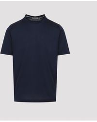 Canali - Cotton T-Shirt - Lyst