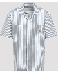 Carhartt - Leavel Cotton Shirt - Lyst