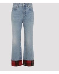 McQueen - Cotton Jeans - Lyst