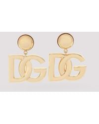 Dolce & Gabbana - Clips "Pop" Dg Earrings - Lyst