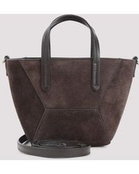Brunello Cucinelli - Brunello Cuccinelli Duo Mini Bag - Lyst