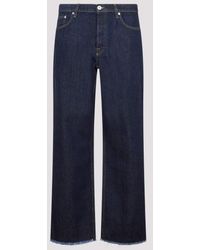 Lanvin - 5 Pockets Tailored Denim Trousers - Lyst