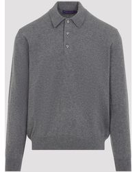 Ralph Lauren - L/Knit Polo - Lyst