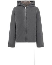 Rick Owens - Gimp Zip-Front Cotton Jacket - Lyst