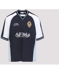 Off-White c/o Virgil Abloh - Off Soccer V-Neck T-Shirt - Lyst