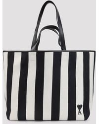 Ami Paris - And De Coeur Cotton Shopping Bag - Lyst