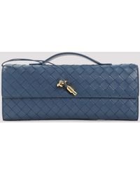 Bottega Veneta - Andiamo Long Intreccio Clutch - Lyst