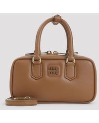 Miu Miu - Arcadie Mini Shoulder Bag Unica - Lyst