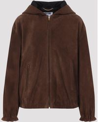 Moschino - Suede Jacket - Lyst