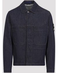 Stone Island - Raw Bike Jacket - Lyst