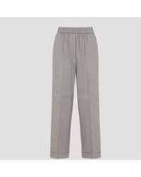 Peserico - Straight Trousers - Lyst